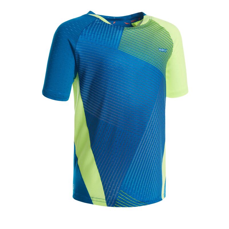 T-Shirt 560 JR - Bleu/Jaune