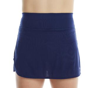 Falda pantalón de bádminton mujer Perfly 530 M marino