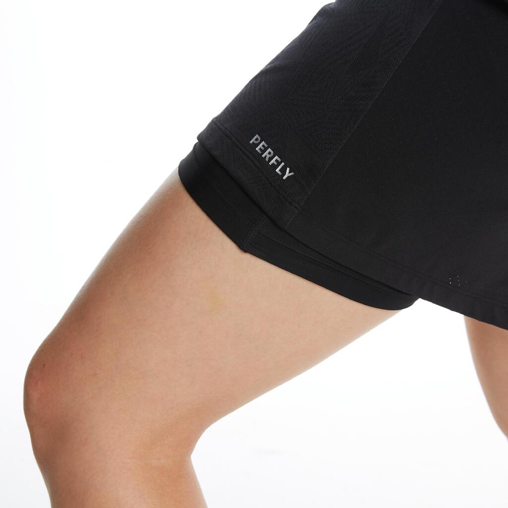 Badmintonshorts 900 W Damen schwarz