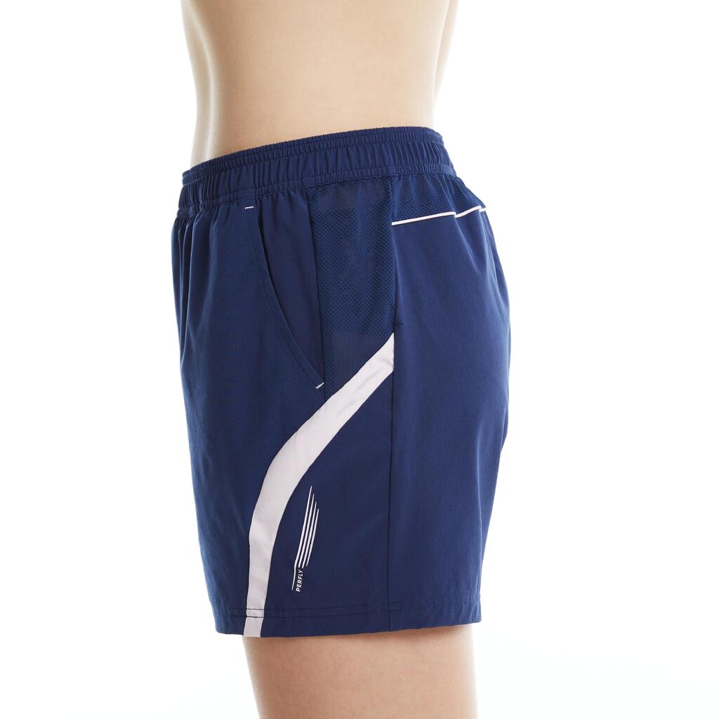 Damen Badminton Shorts - 560 marineblau/pink