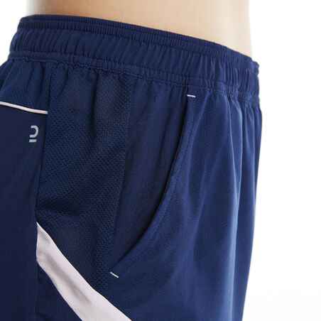 Damen Badminton Shorts - 560 marineblau/pink