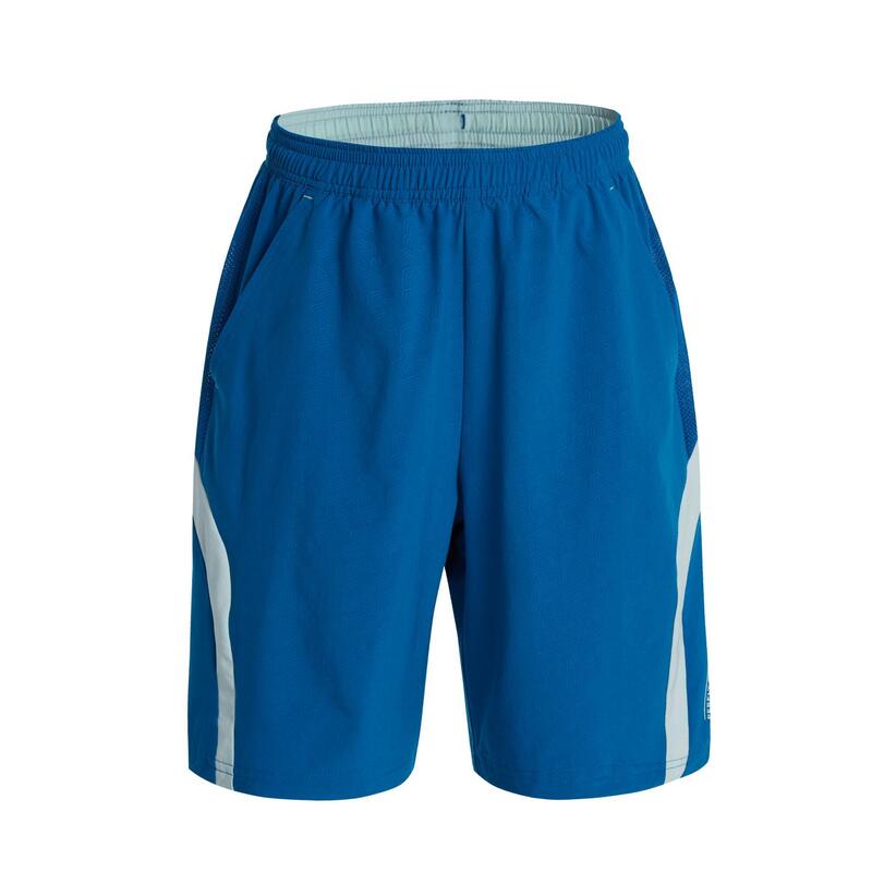 Badmintonshort voor kinderen 560 blauw