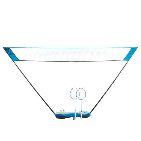 BADMINTONSET EASY 3 M PEACOCK BLUE