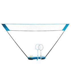 cheerfulus-1 Portable Badminton Set Freestanding for Kids Adults,Indoor Outdoor Backyards Badminton Set with Poles,Rebound Badminton Self Practice 