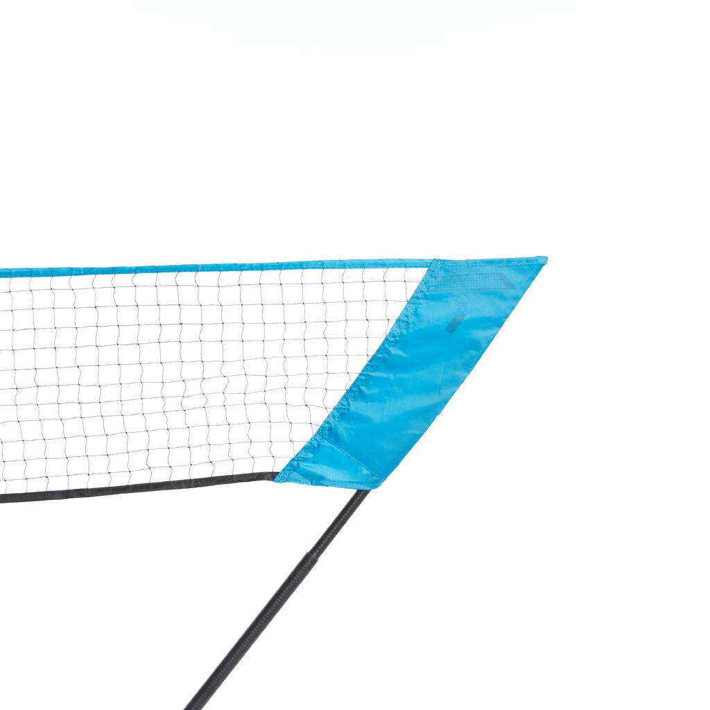 badmintona ātrais komplekts, 3 m, zils