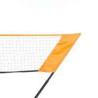 شبكة سهلة الحركة بطول 3 متر لرياضة تنس الريشة برتقالي