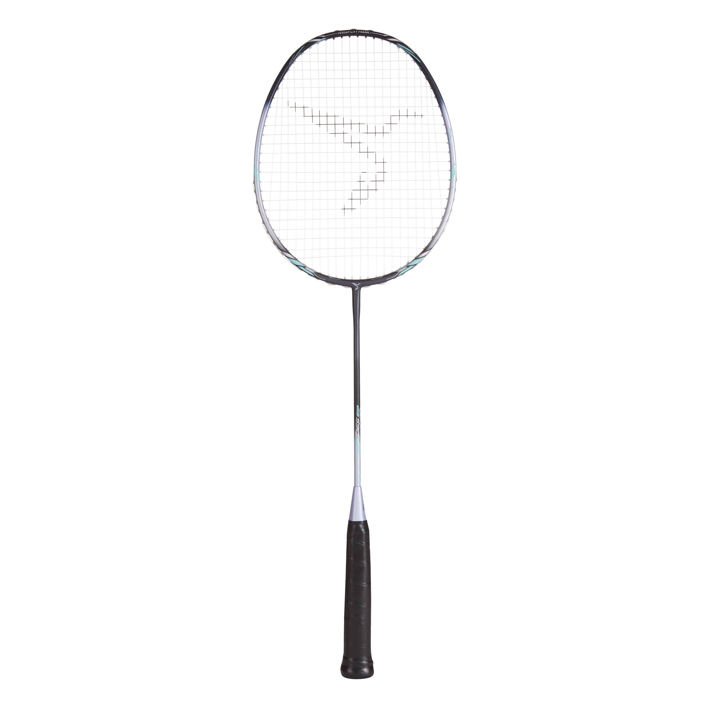 Adult Badminton Racket BR 590 Black Purple -  1