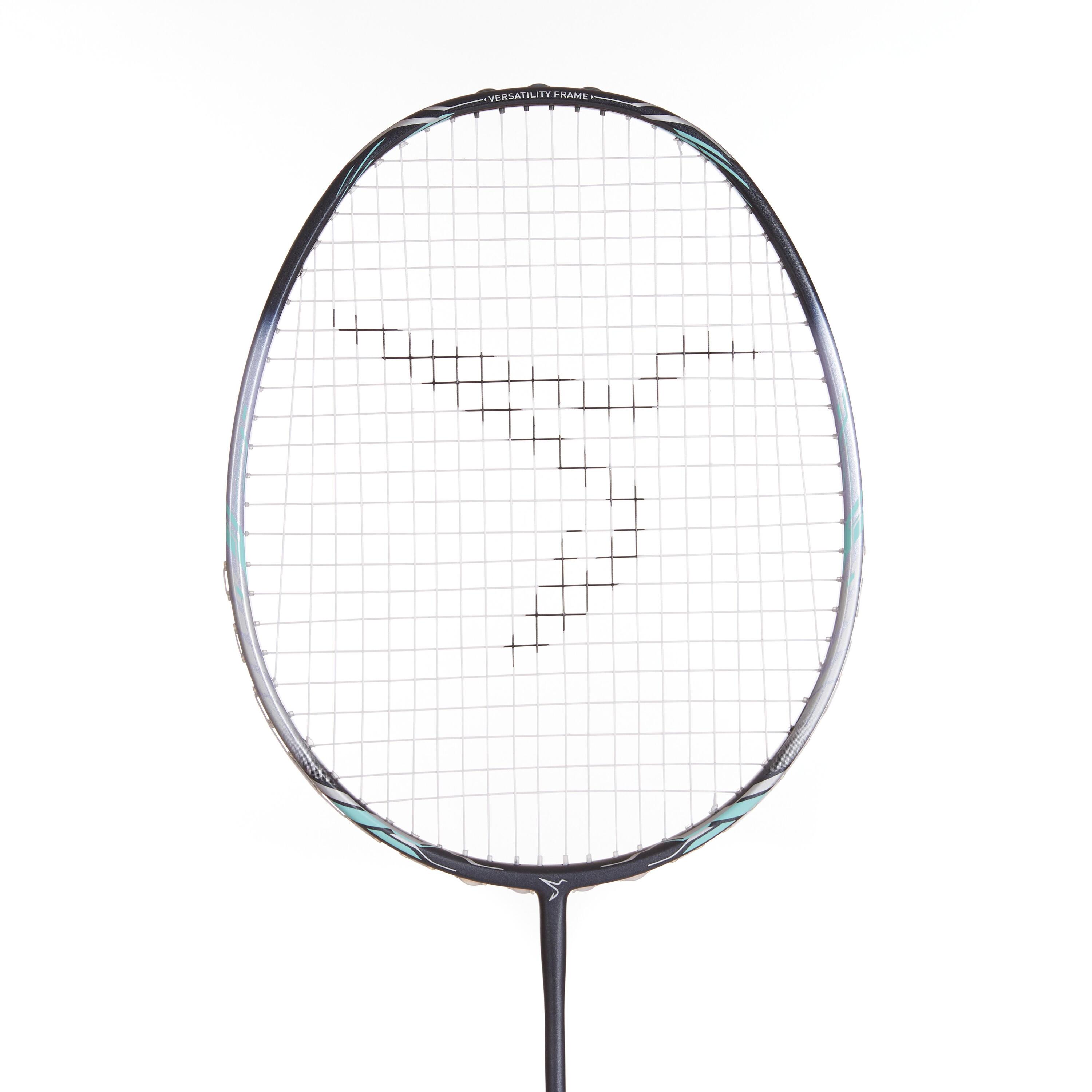 ADULT BADMINTON RACKET BR 590 BLACK PURPLE 2/25