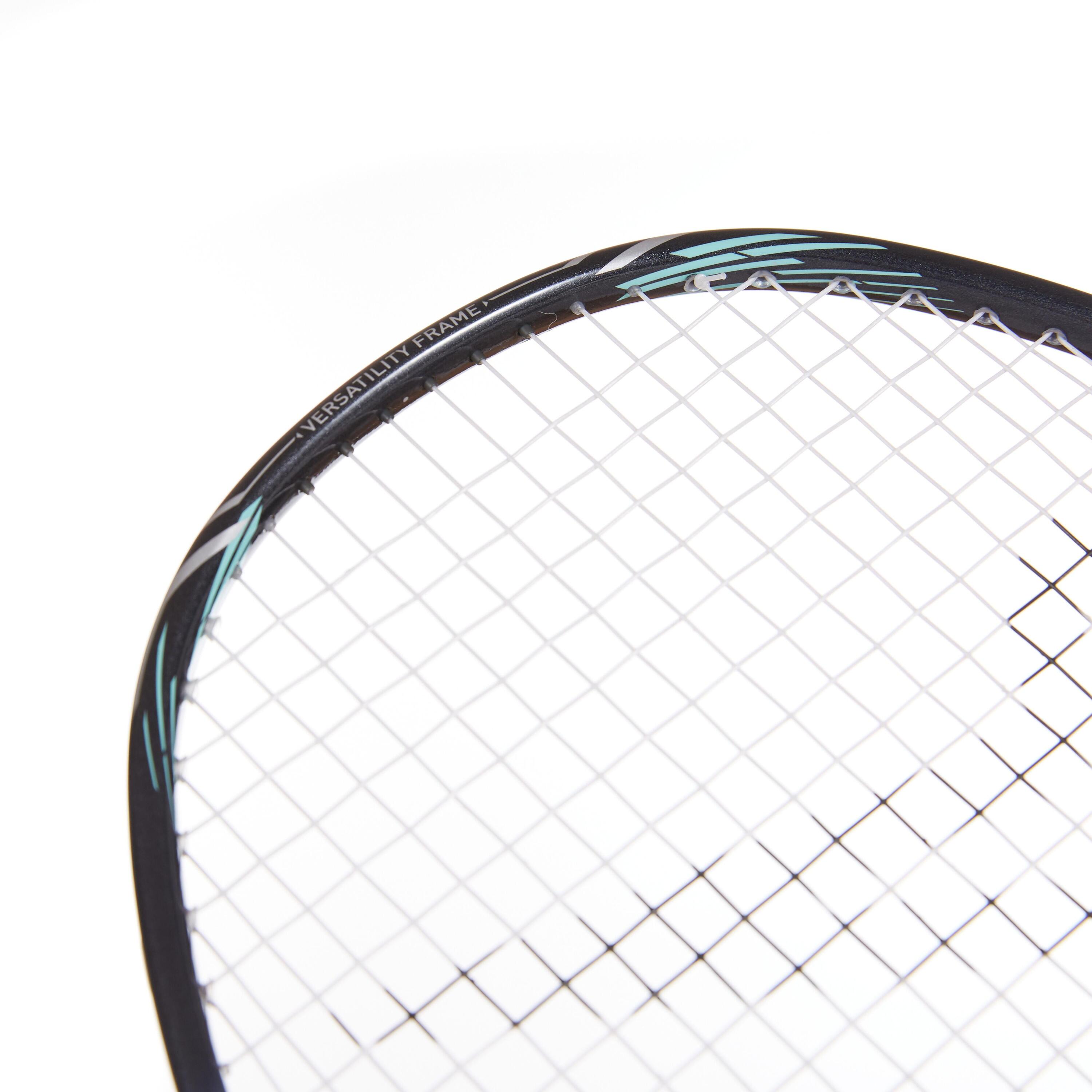 ADULT BADMINTON RACKET BR 590 BLACK PURPLE 6/25