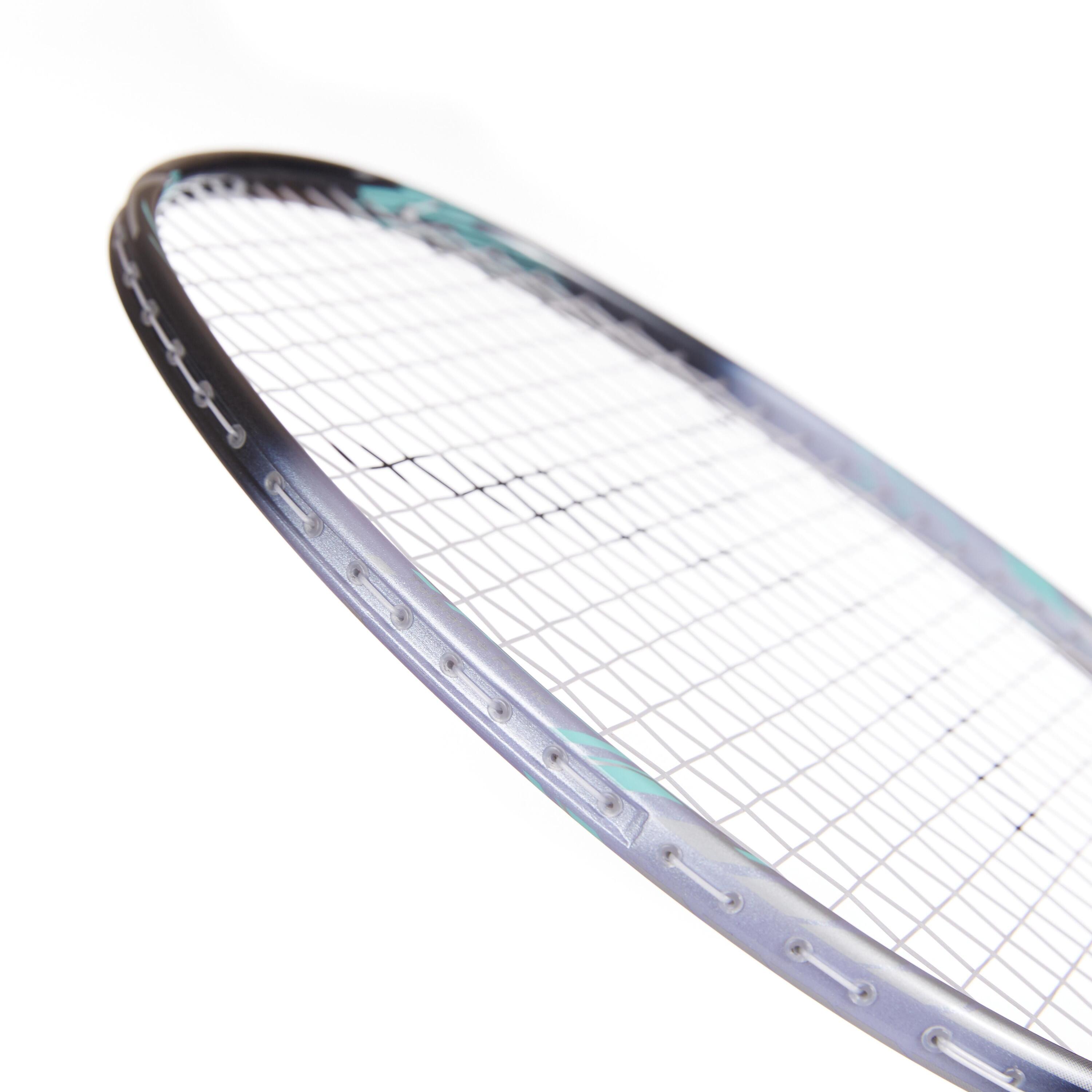 ADULT BADMINTON RACKET BR 590 BLACK PURPLE 5/25