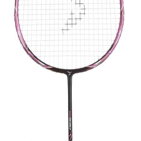 ADULT BADMINTON RACKET BR 530 SET COUPLE GREEN PINK