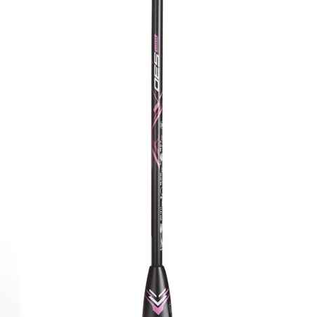 ADULT BADMINTON RACKET BR 530 SET COUPLE GREEN PINK