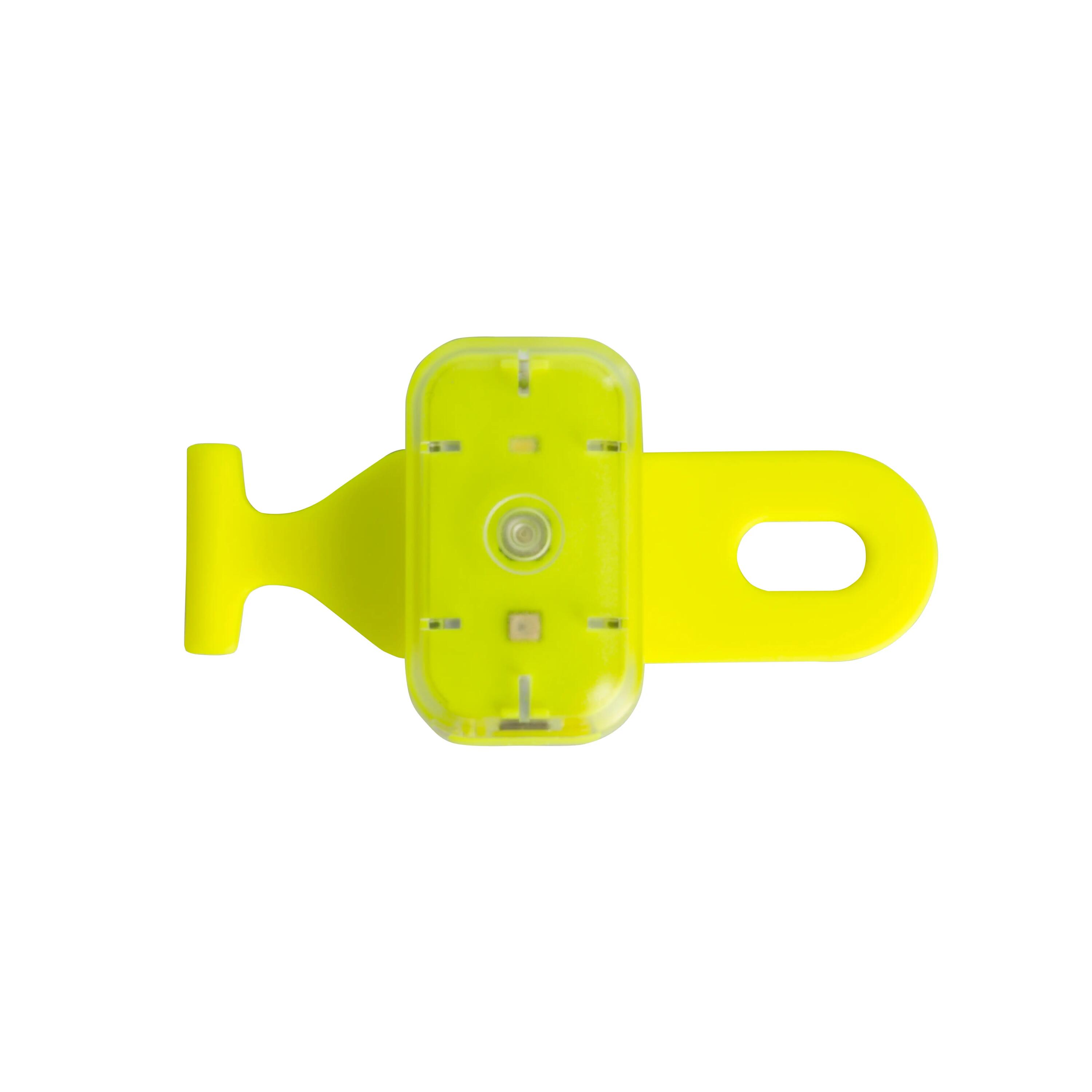 VIOO Clip 500 Front & Rear LED Bike Light Set USB - Yellow 5/7