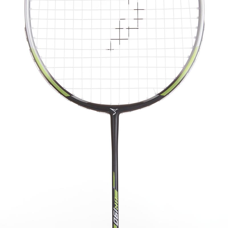 Racchetta badminton adulto BR 190 argento-carbonio