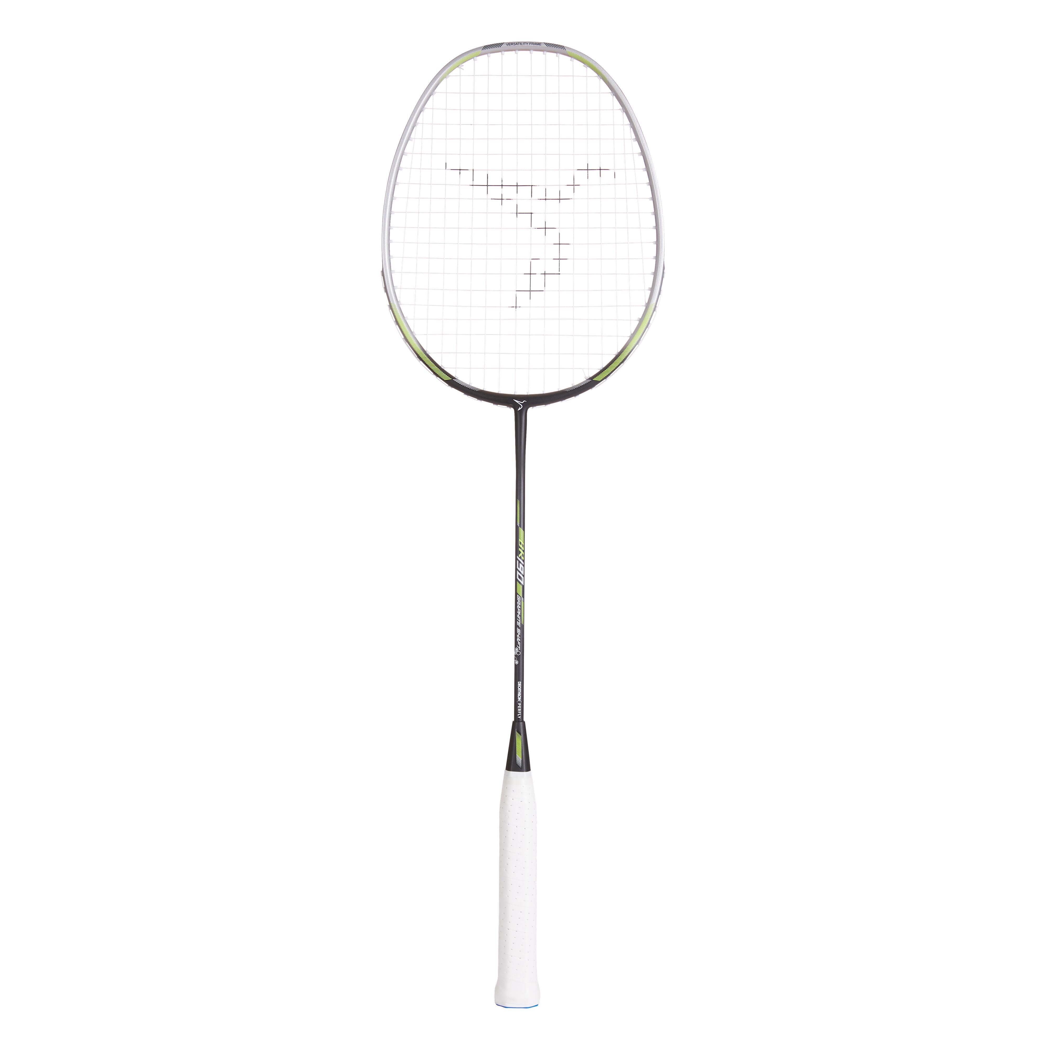 RachetÄƒ Badminton BR190 Argintiu-Gri AdulÈ›i