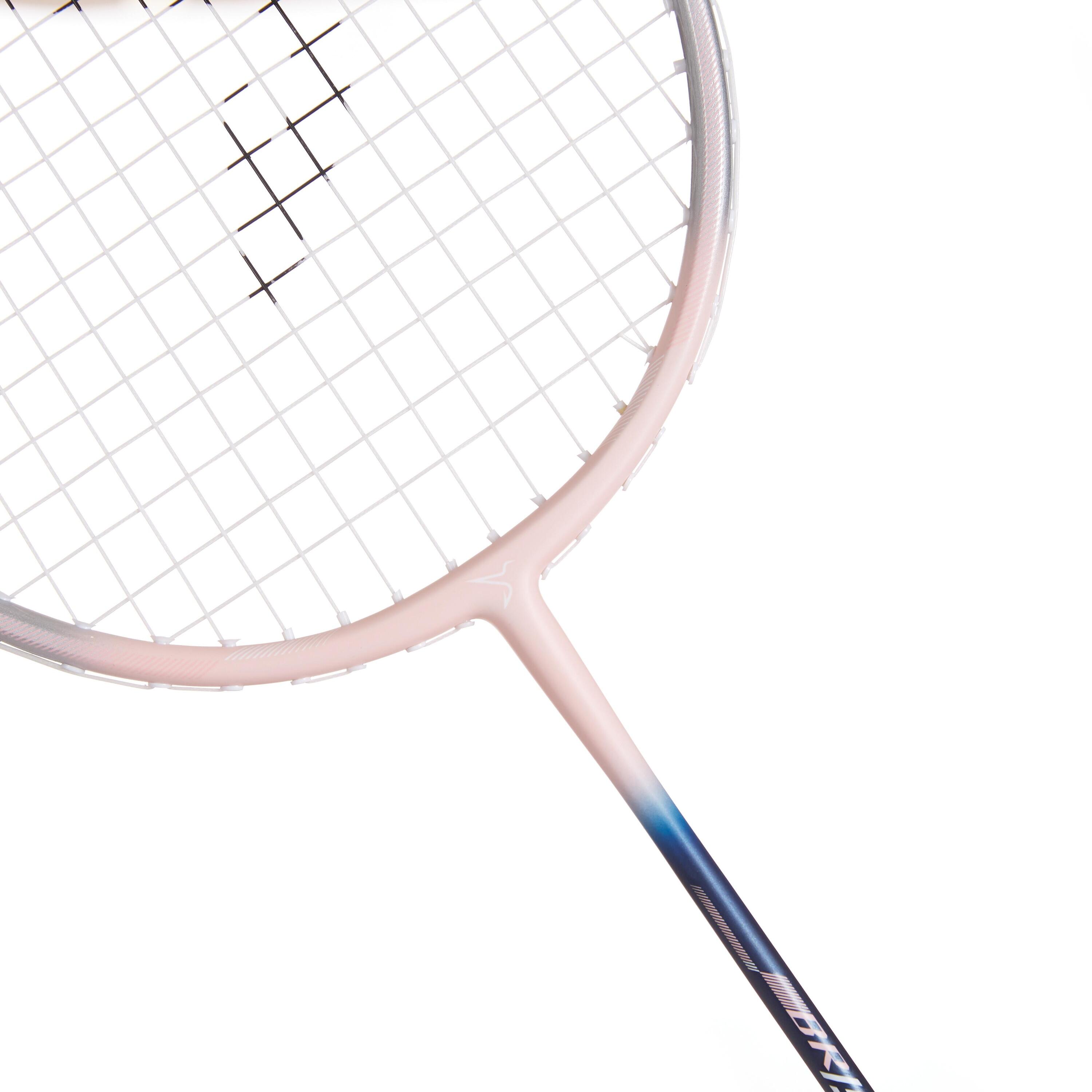 ADULT BADMINTON RACKET BR 190 SET PARTNER VIOLET PINK 29/50