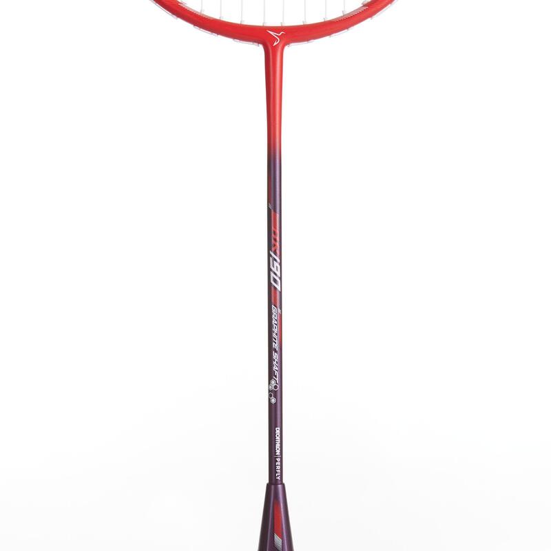 Raquette de Badminton Adulte BR190 Partner - Bleu/Rouge
