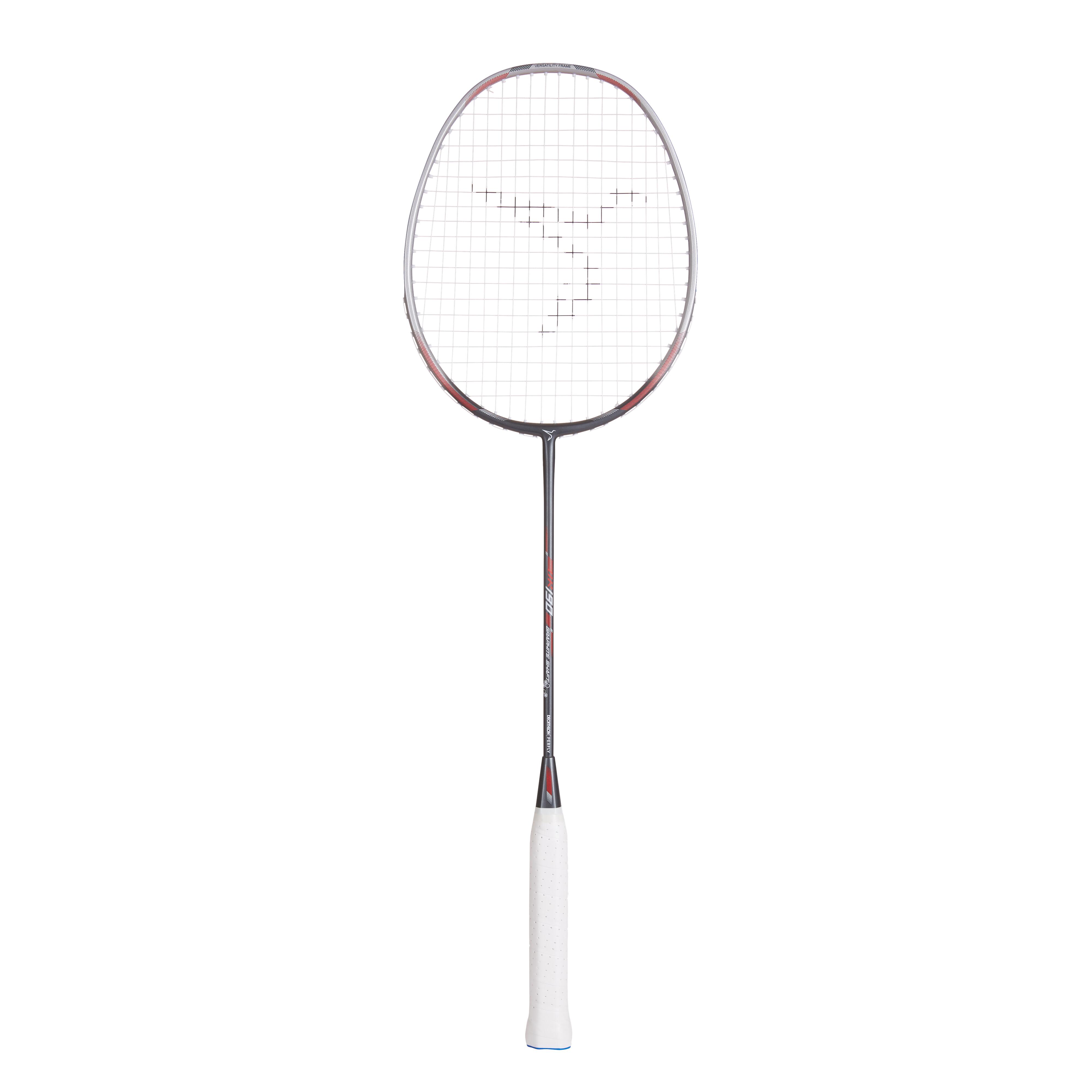 RachetÄƒ Badminton BR190 Gri AdulÈ›i