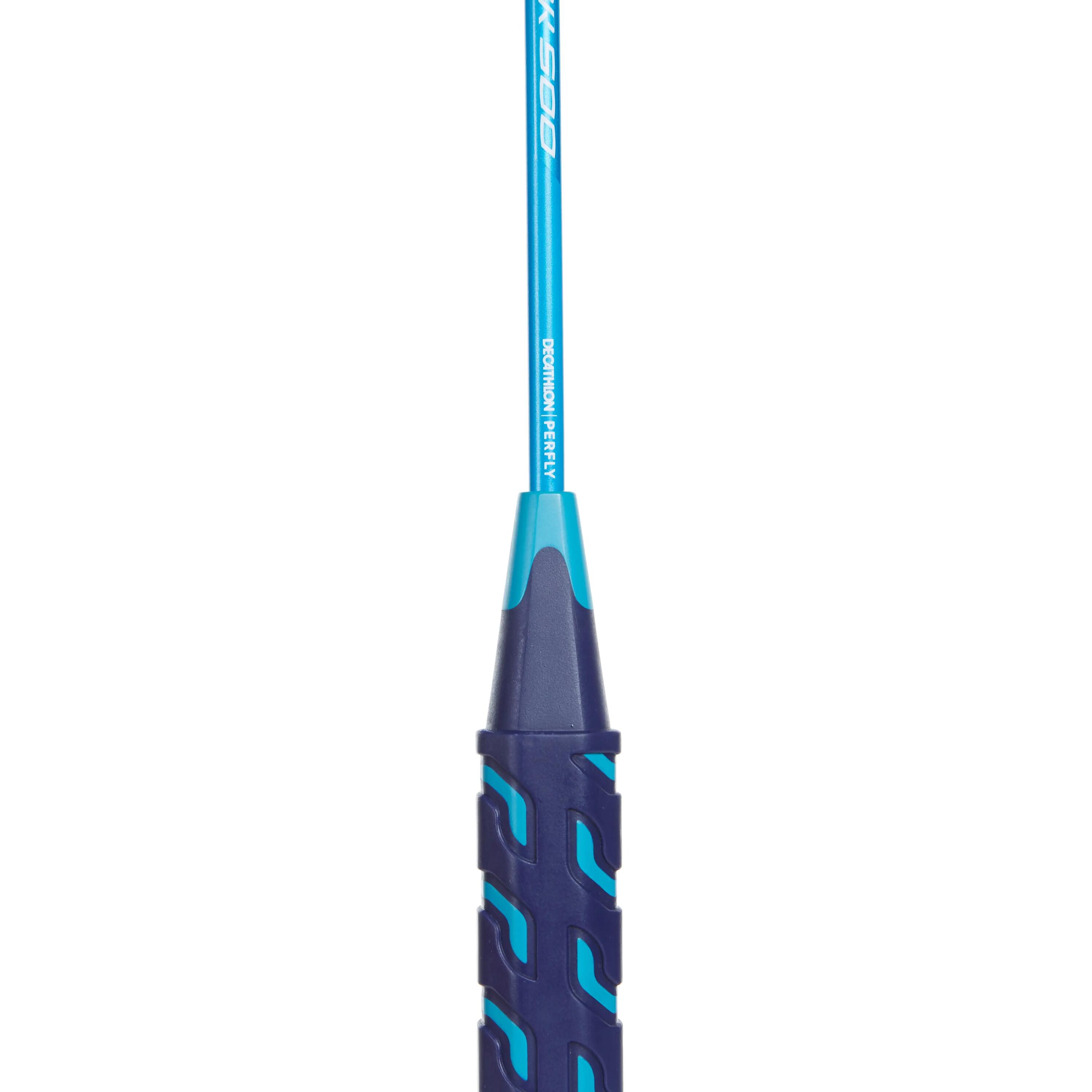 BOR 500 OUTDOOR BADMINTON RACKET SET BLUE INDIGO 34/45