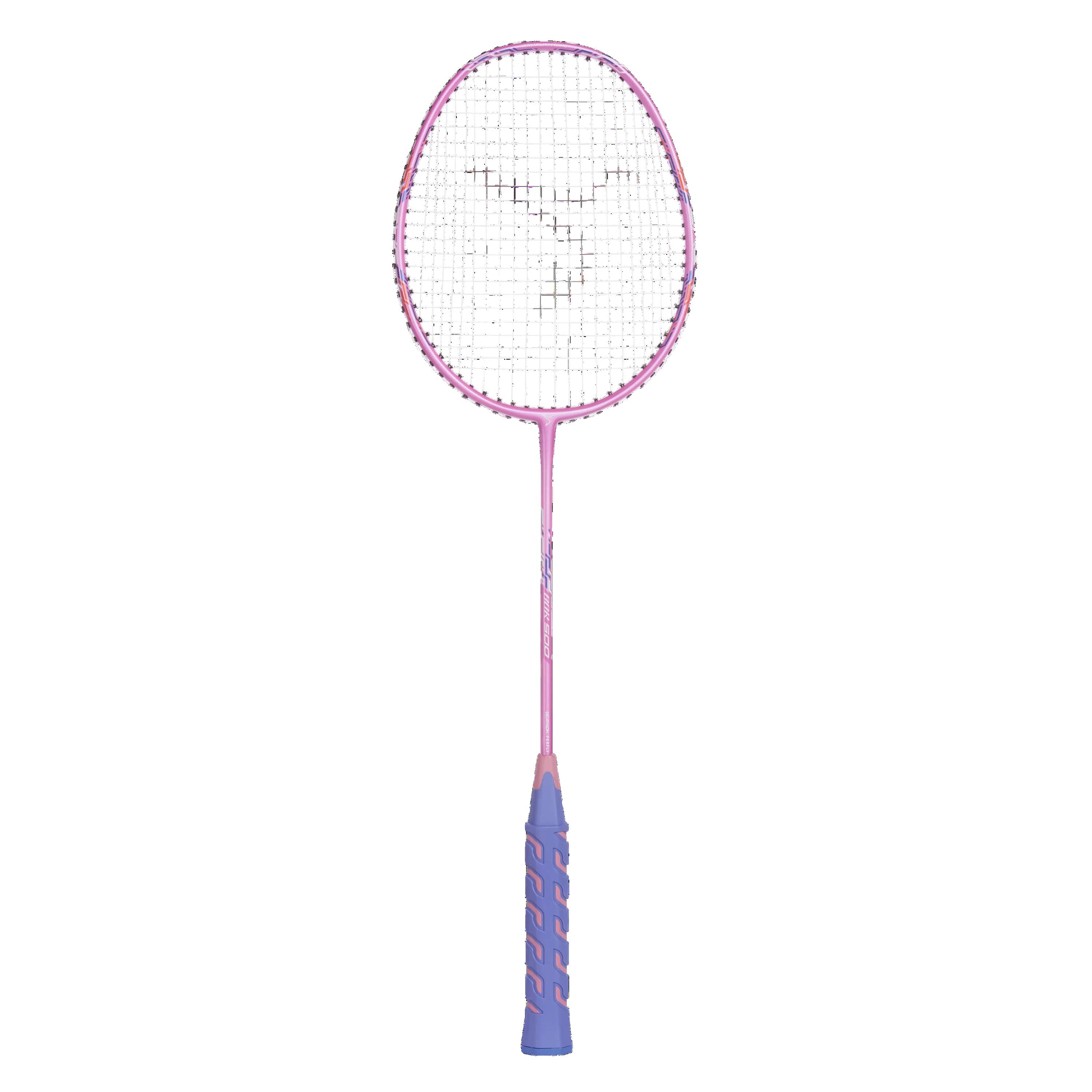 BOR 500 OUTDOOR BADMINTON RACKET SET BLUE INDIGO 27/45