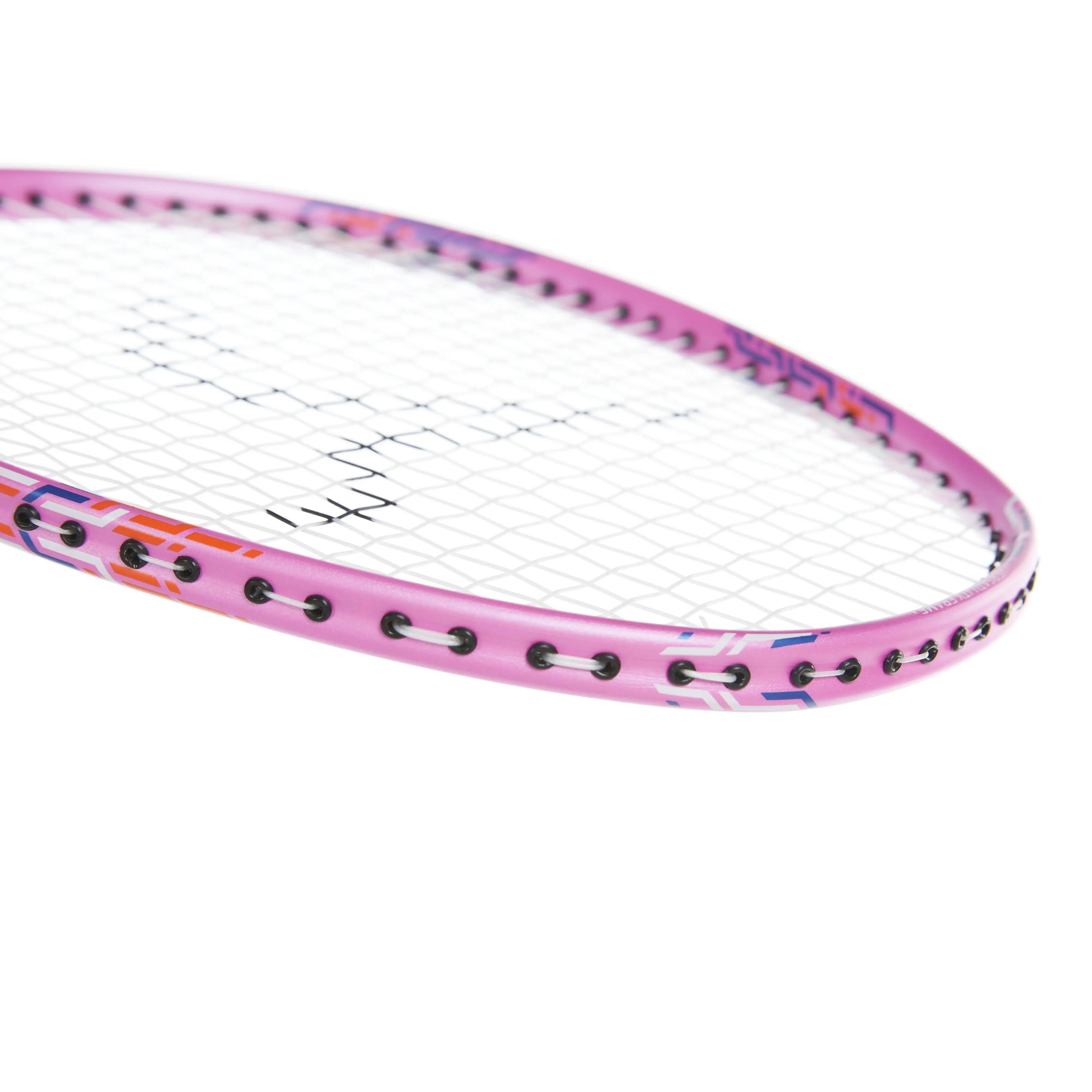 BOR 500 OUTDOOR BADMINTON RACKET SET BLUE INDIGO 23/45