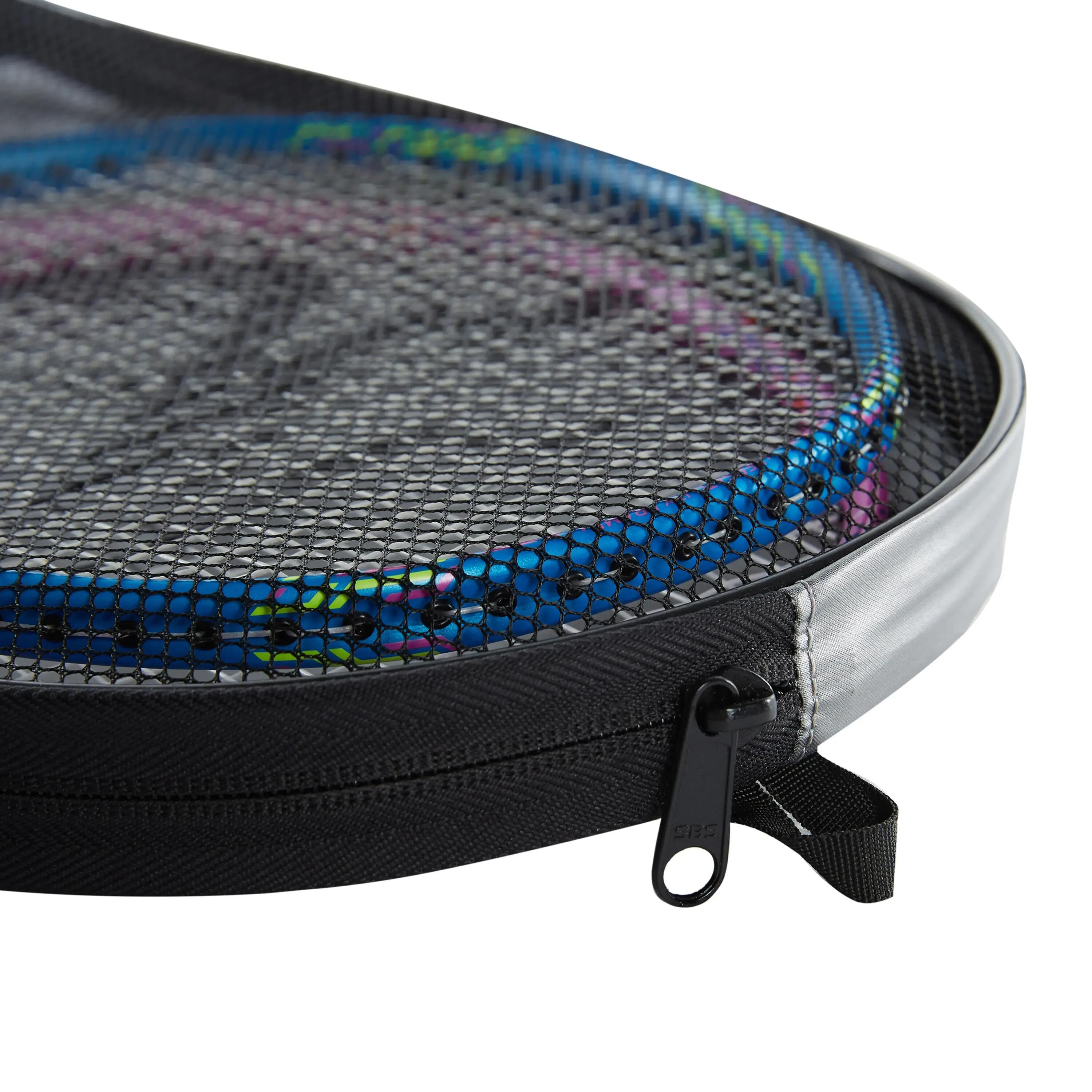 BOR 500 OUTDOOR BADMINTON RACKET SET BLUE INDIGO 14/45