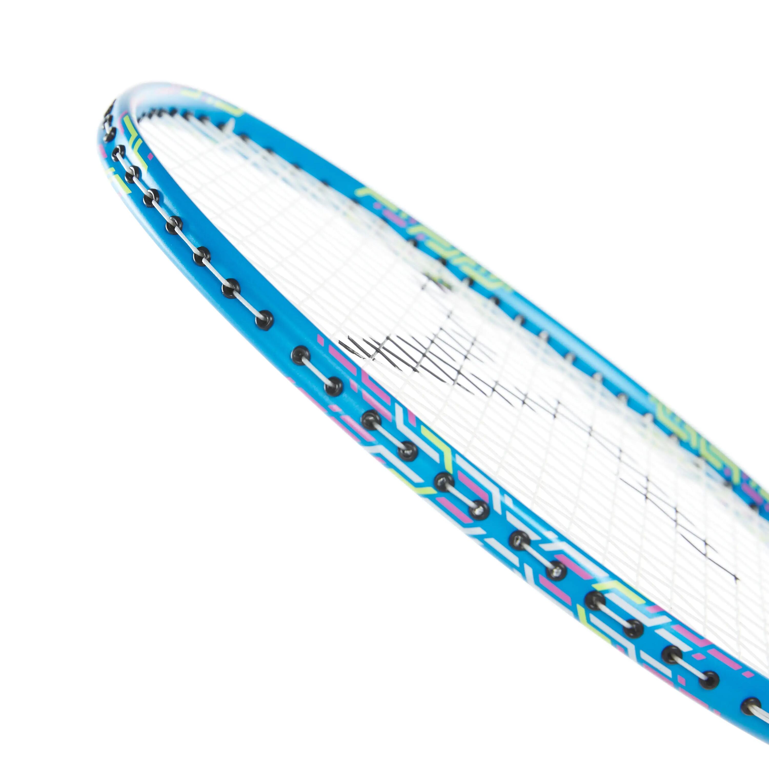 BOR 500 OUTDOOR BADMINTON RACKET SET BLUE INDIGO 12/45