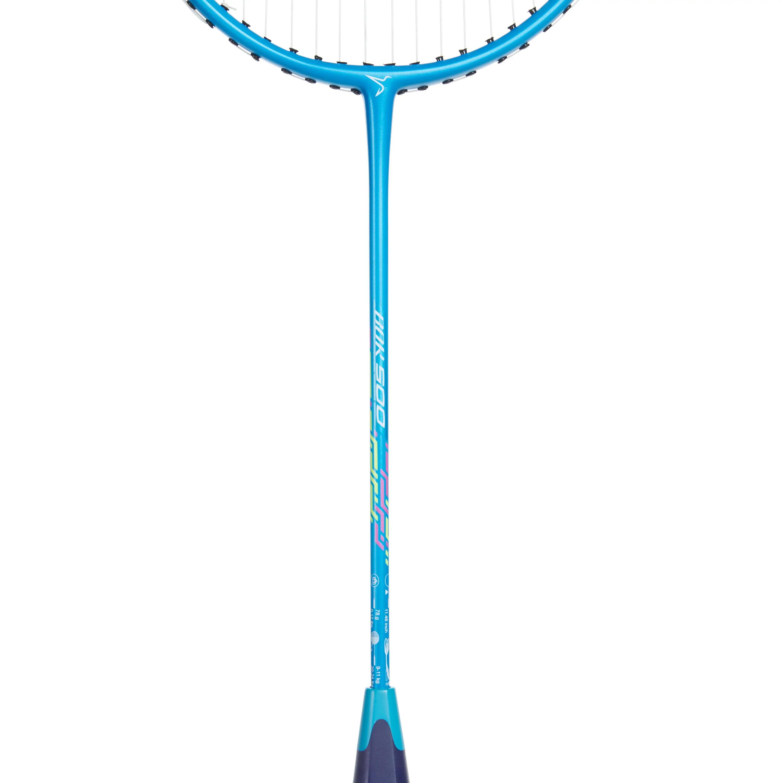 BOR 500 OUTDOOR BADMINTON RACKET SET BLUE INDIGO 11/45