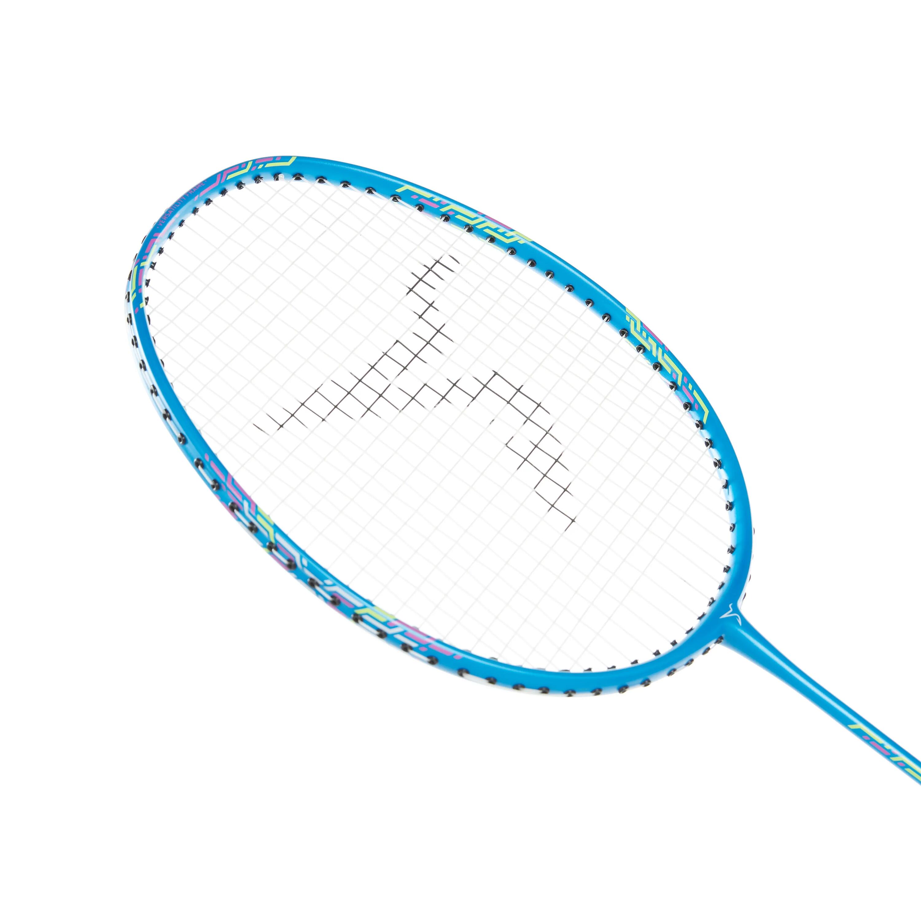 BOR 500 OUTDOOR BADMINTON RACKET SET BLUE INDIGO 10/45
