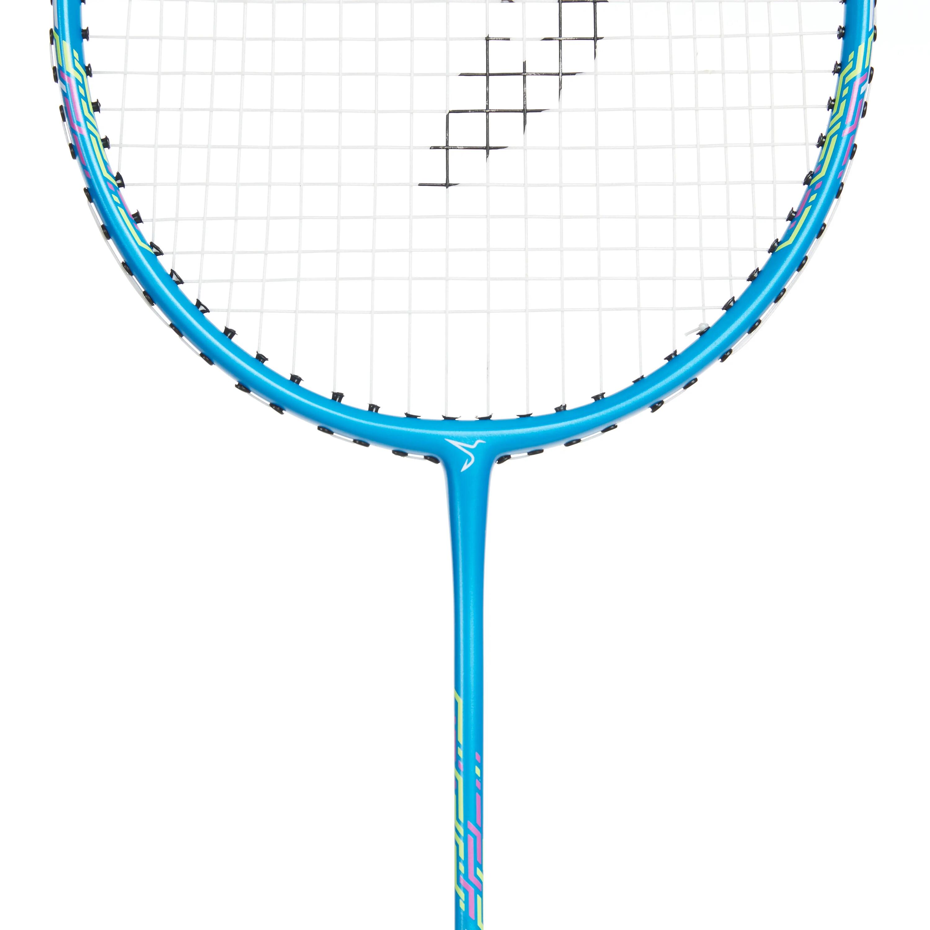 BOR 500 OUTDOOR BADMINTON RACKET SET BLUE INDIGO 4/45