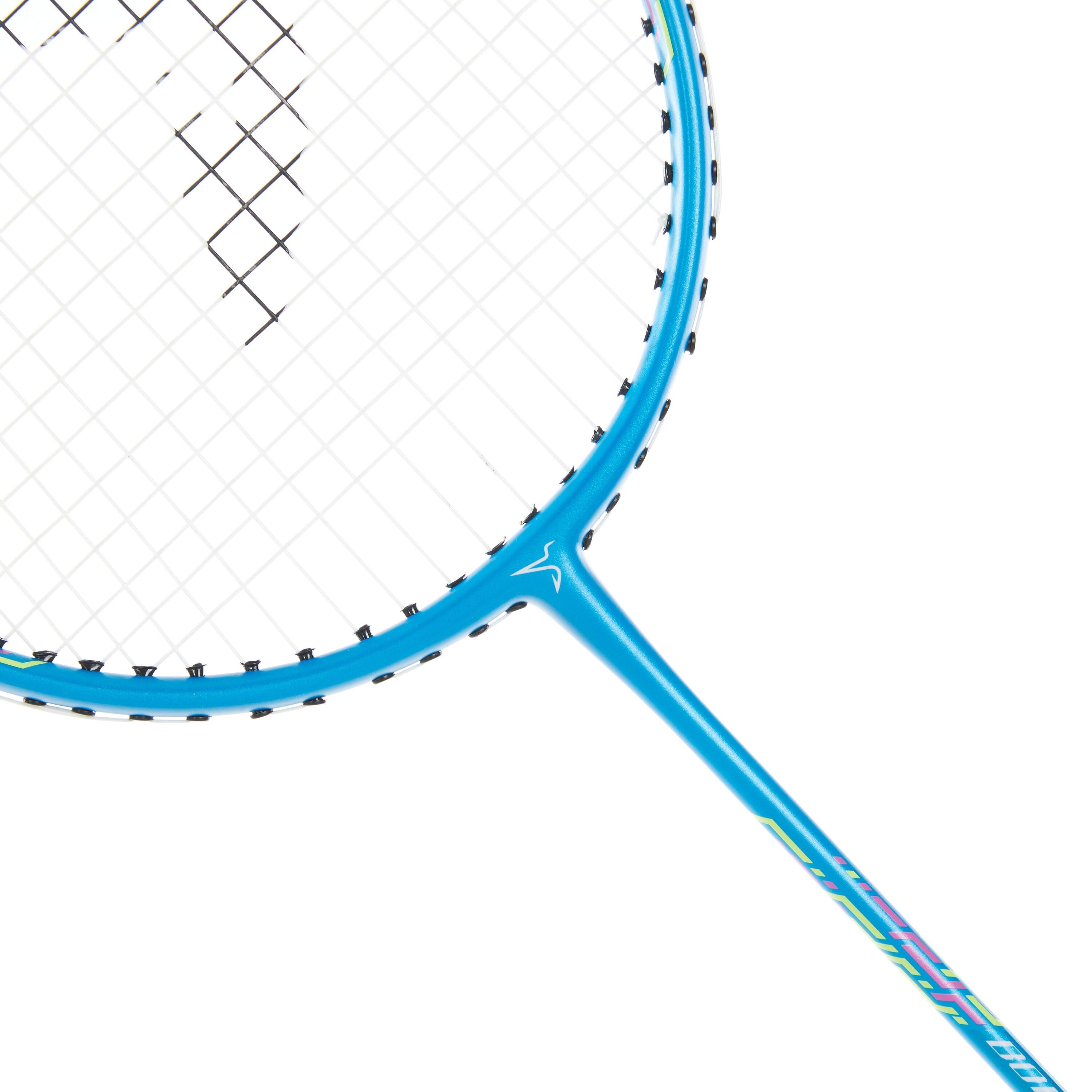 BOR 500 OUTDOOR BADMINTON RACKET SET BLUE INDIGO 2/45