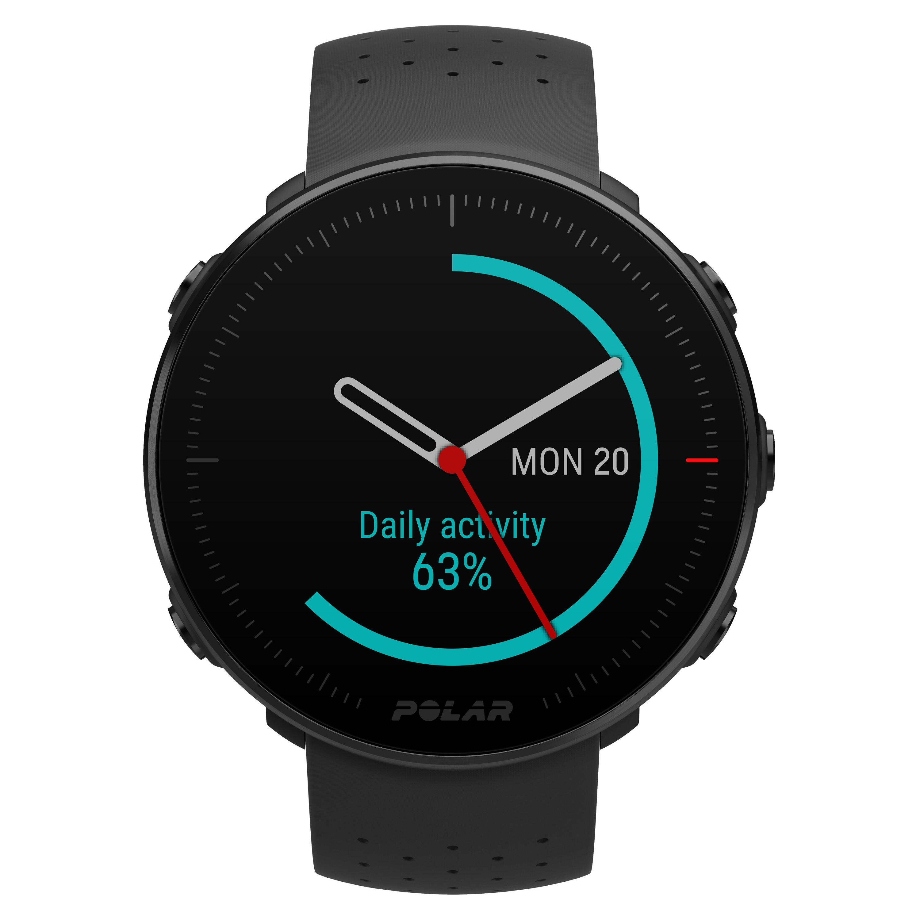 Ceas Cardio GPS Multisport Vantage M Negru  7/15