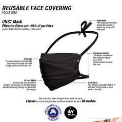 Washable Face Mask, 2-Pack, Adult
