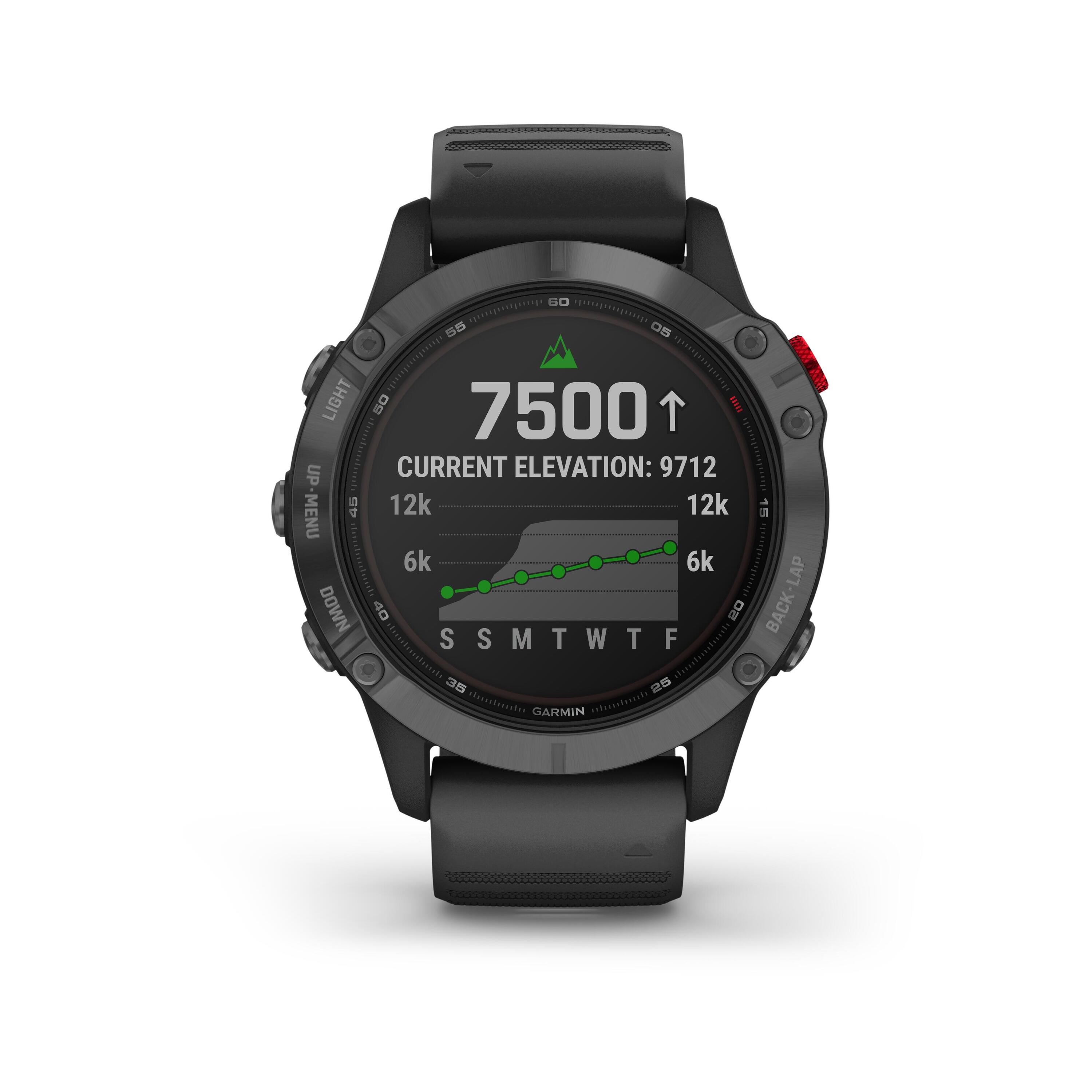 GPS Watch Fenix 6 Pro Solar - Grey 12/19