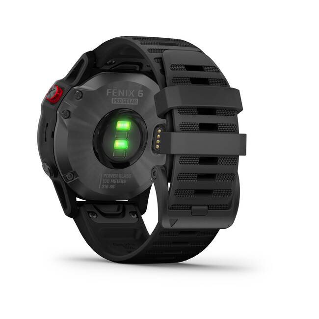 Chytré hodinky s GPS Fenix 6 Pro Solar Gray GARMIN - Decathlon