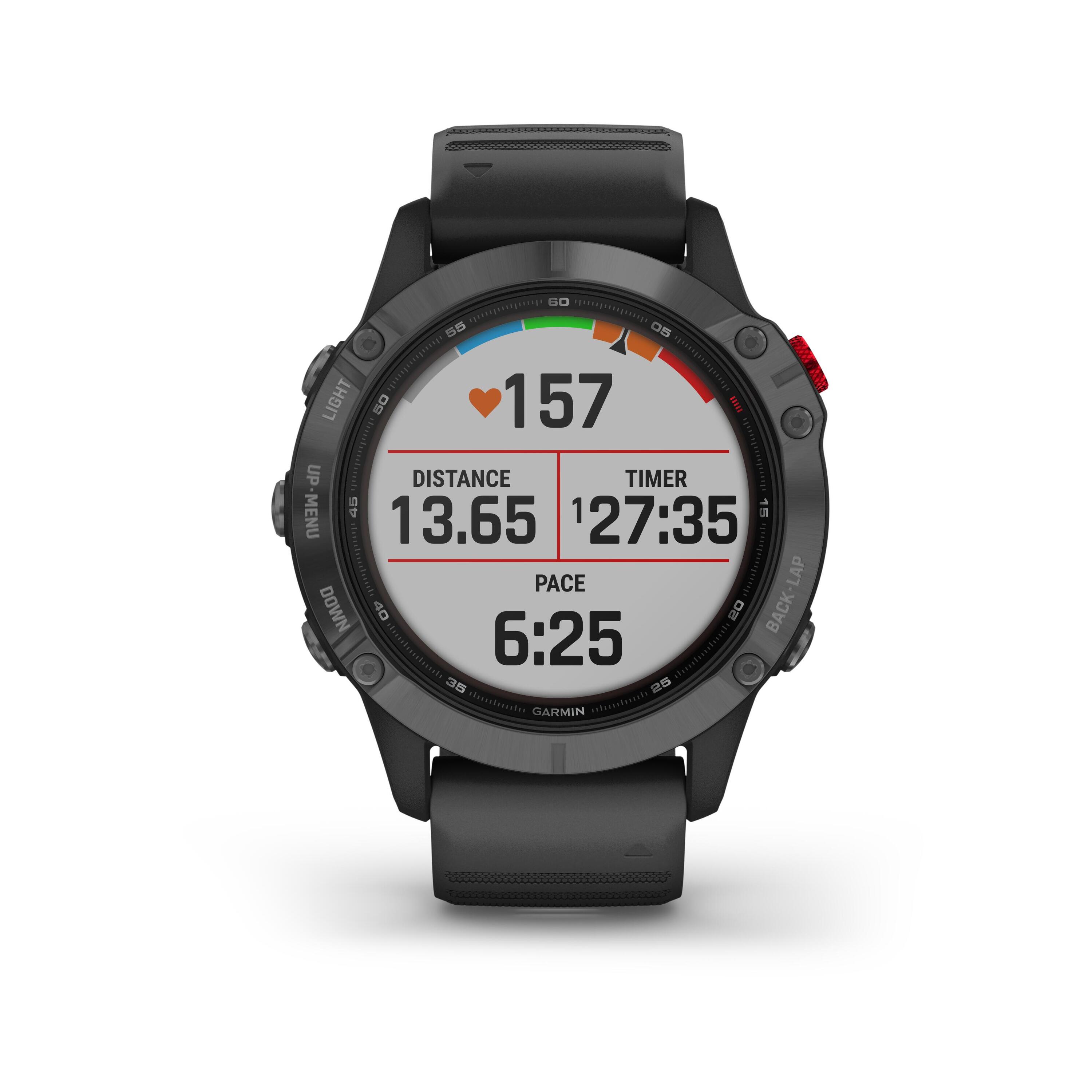 GPS Watch Fenix 6 Pro Solar - Grey 10/19