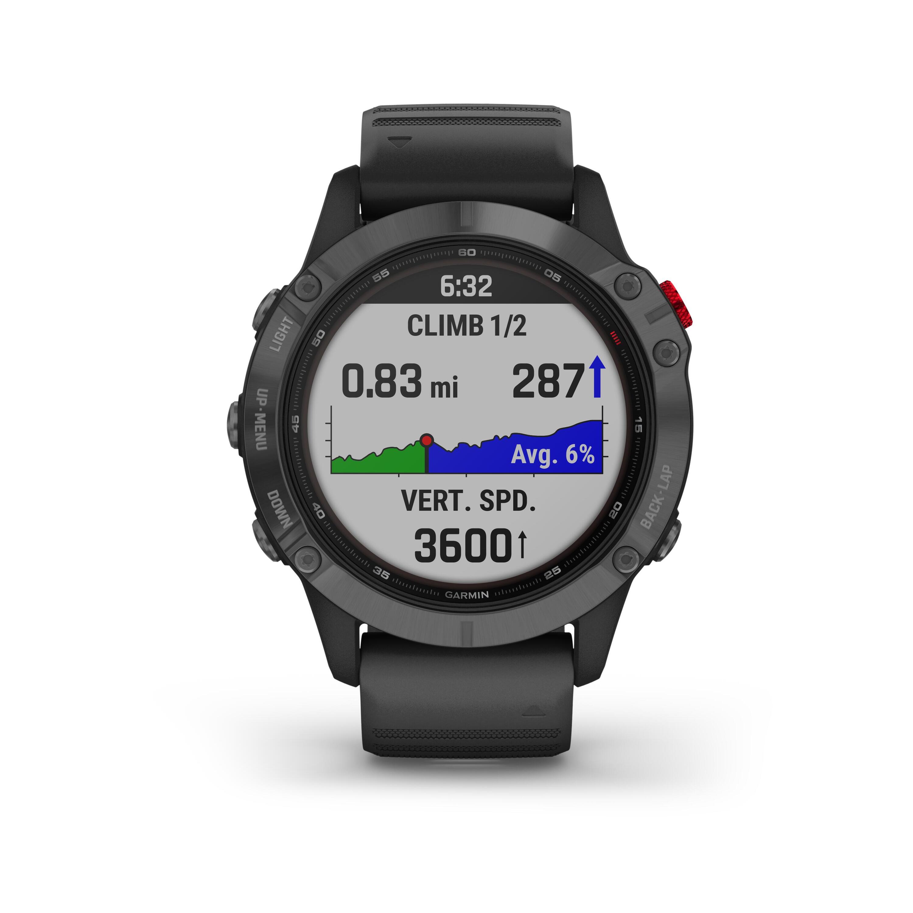GPS Watch Fenix 6 Pro Solar - Grey 9/19