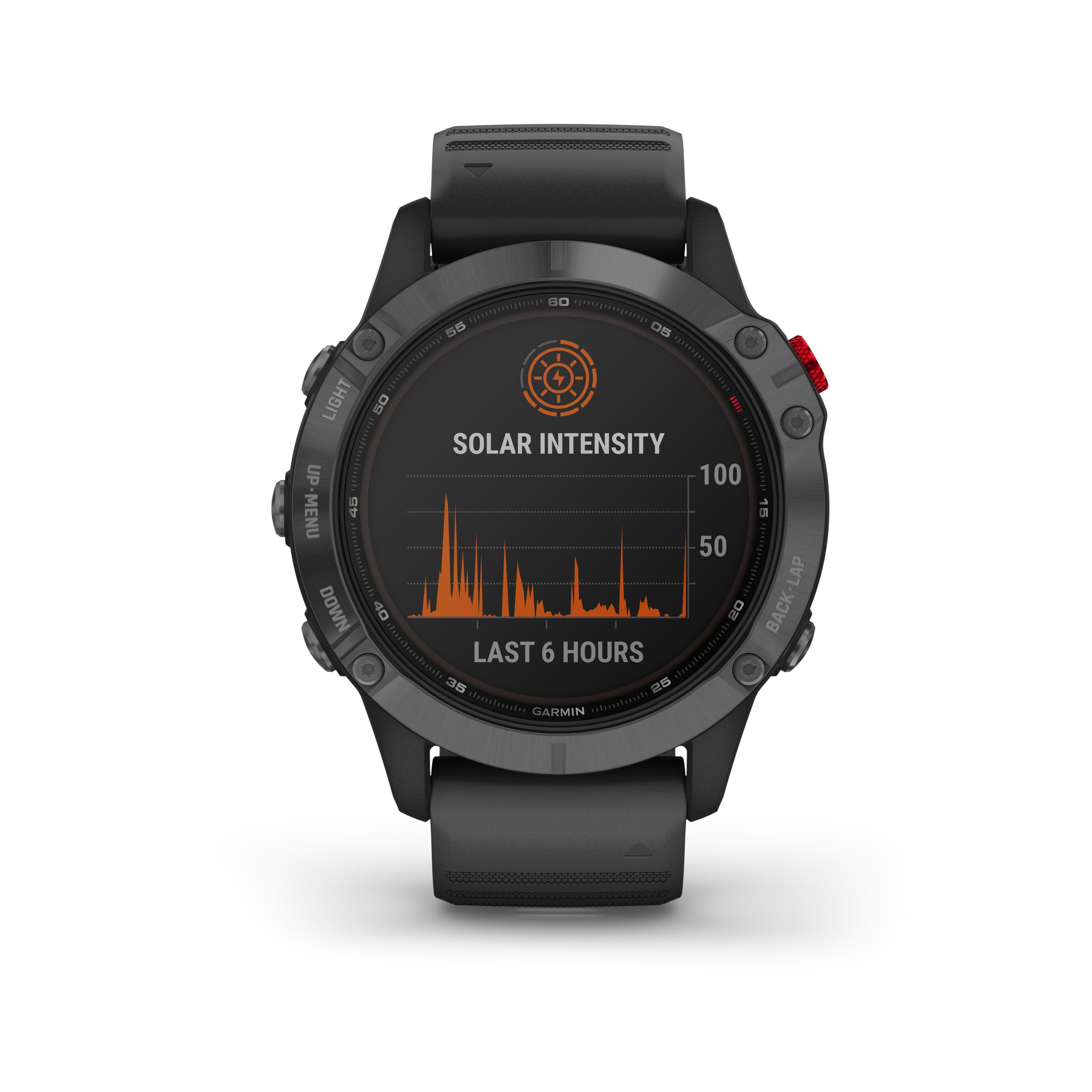 GPS Watch Fenix 6 Pro Solar - Grey - Decathlon