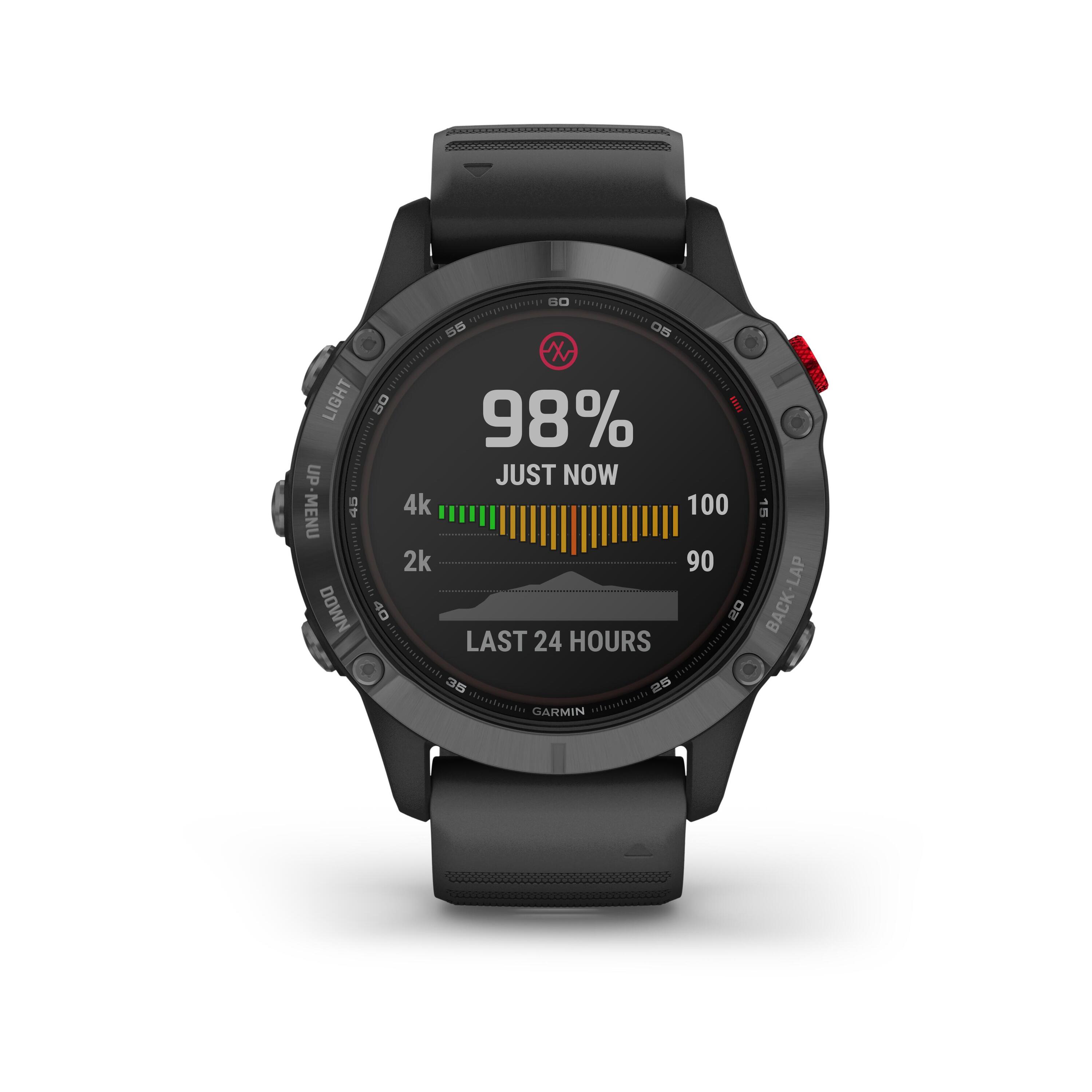 GPS Watch Fenix 6 Pro Solar - Grey 5/19