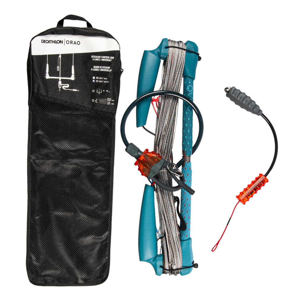 KITESURFING UNIVERSAL BAR - 52 cm (leash included)