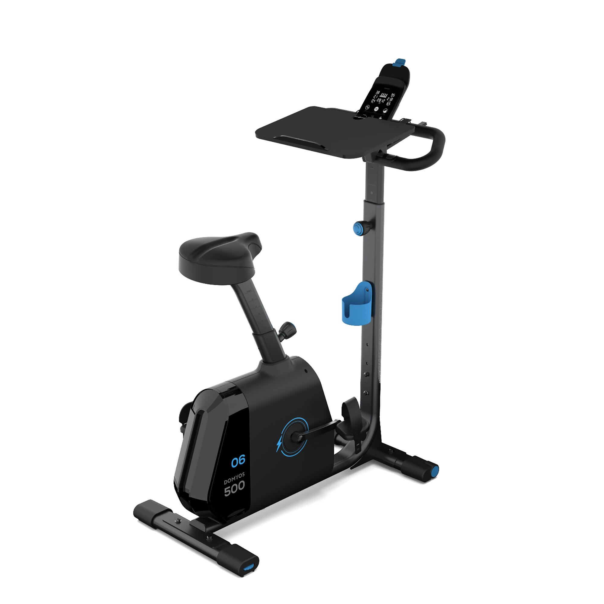 spin bike with tablet