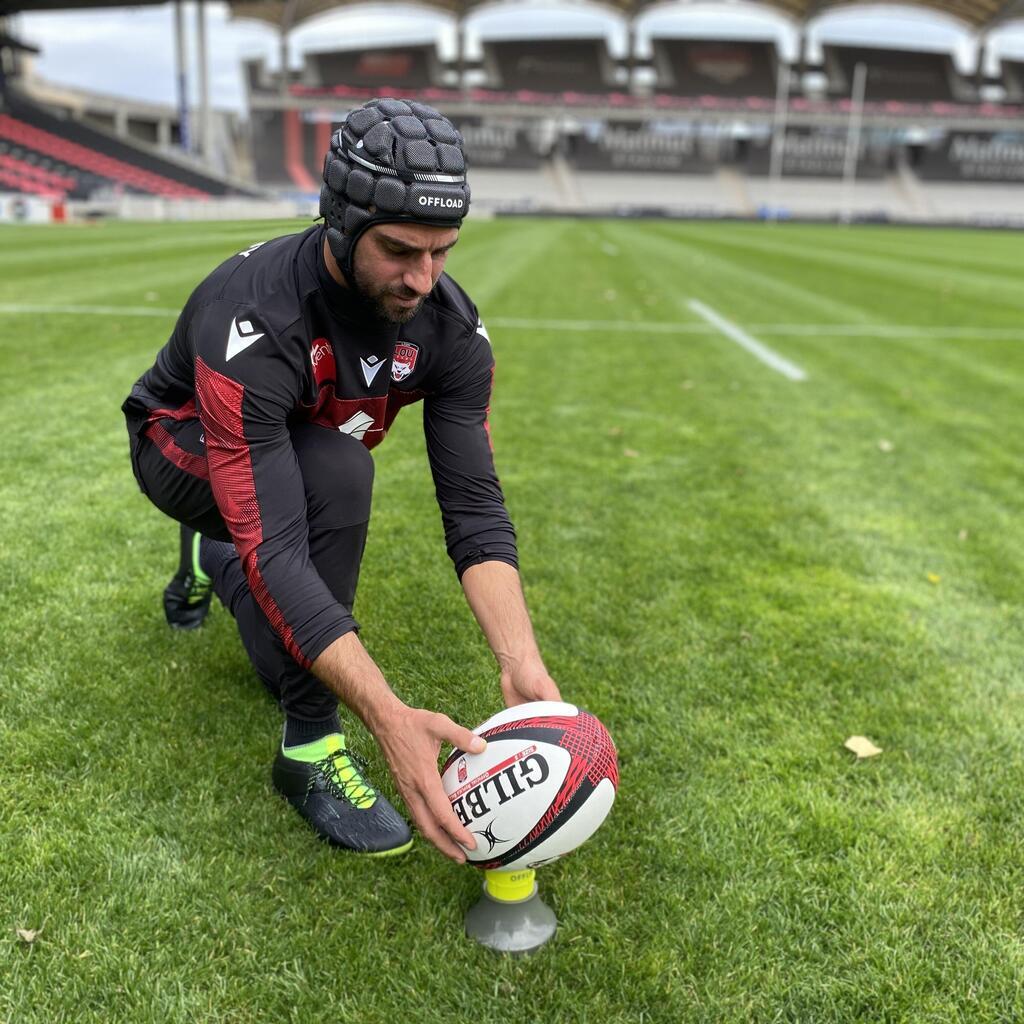 R900 Adult Rugby Scrum Cap - Black