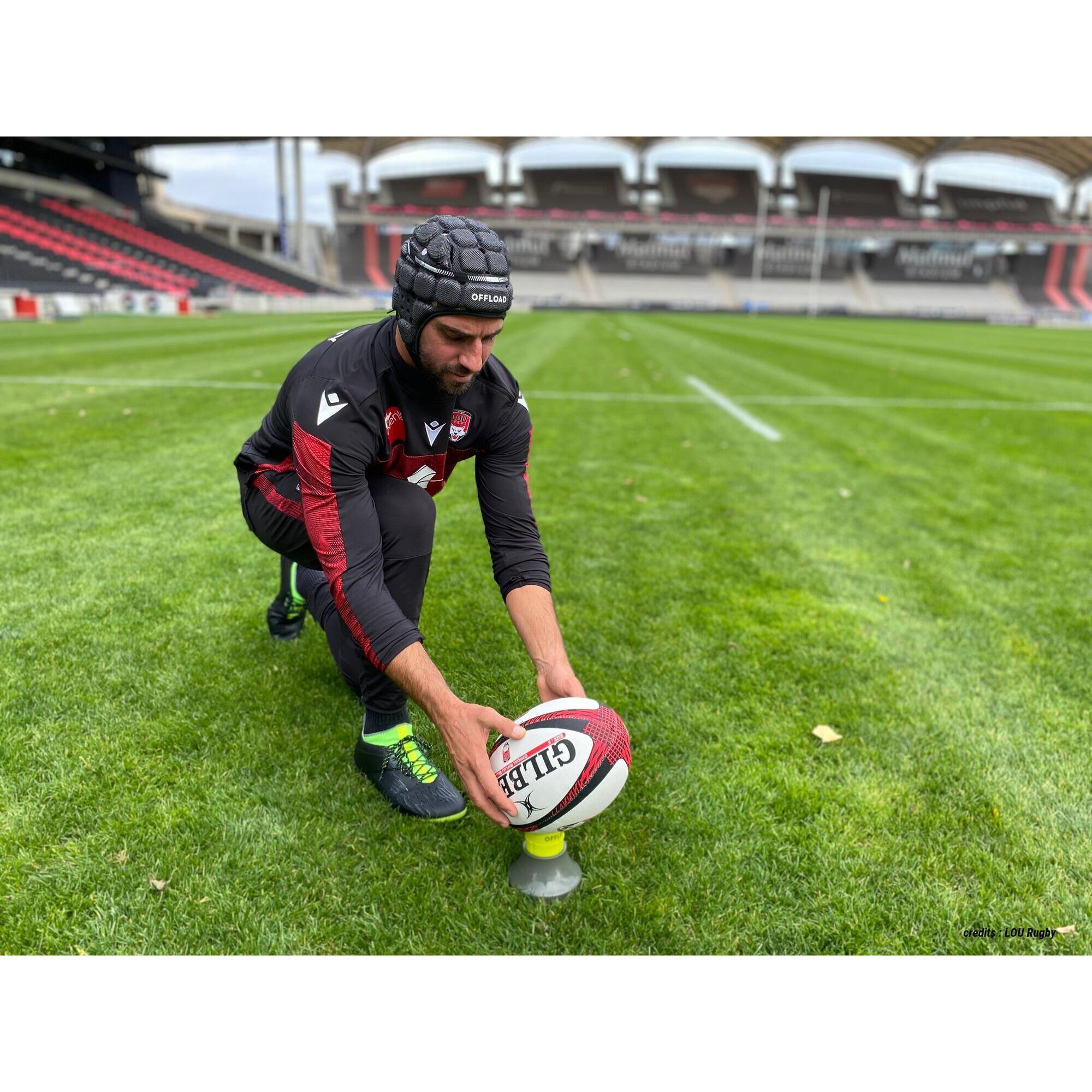 Casco da rugby per adulti R900 nero