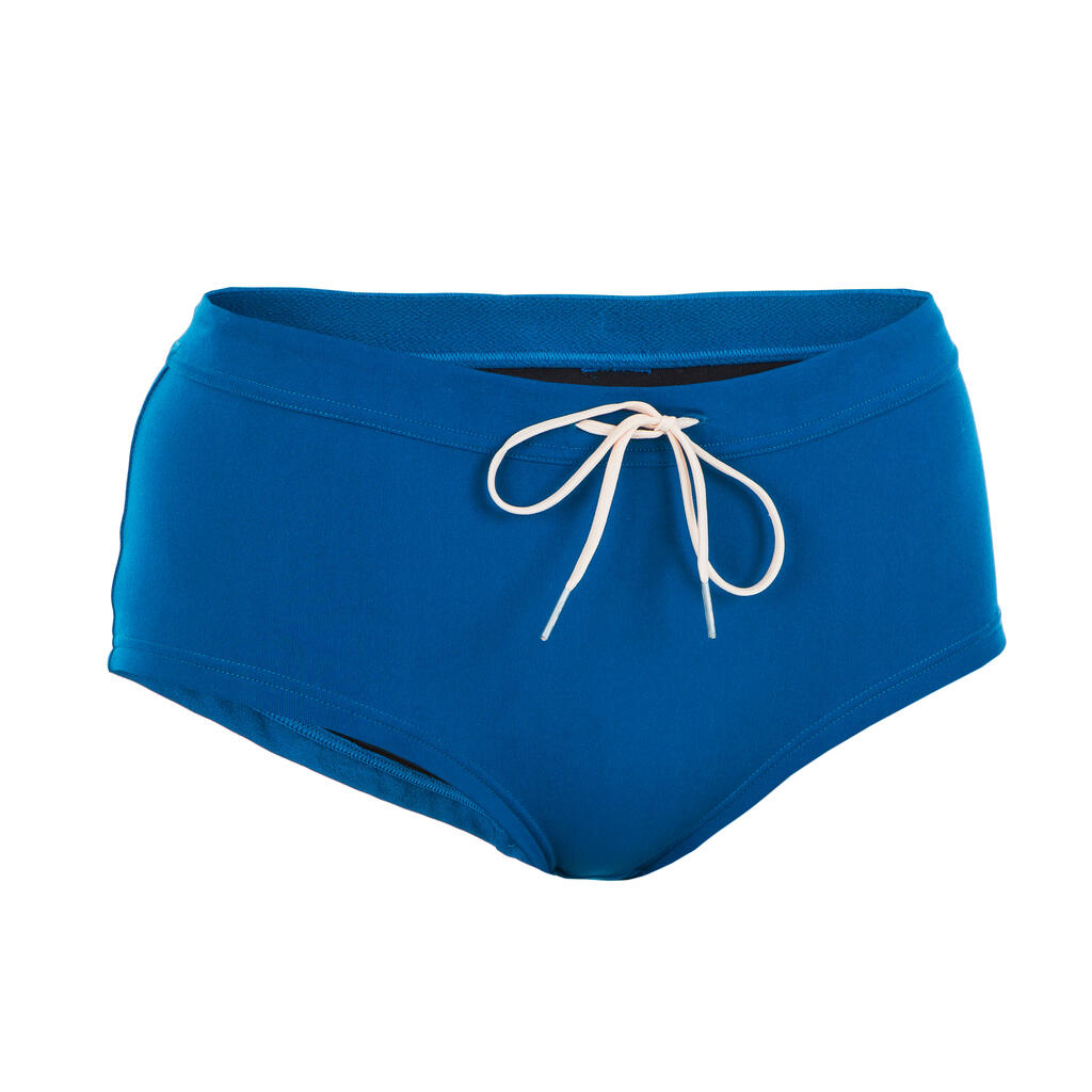 Sportbikini-Hose Slip Meg Aquafitness Damen blau 