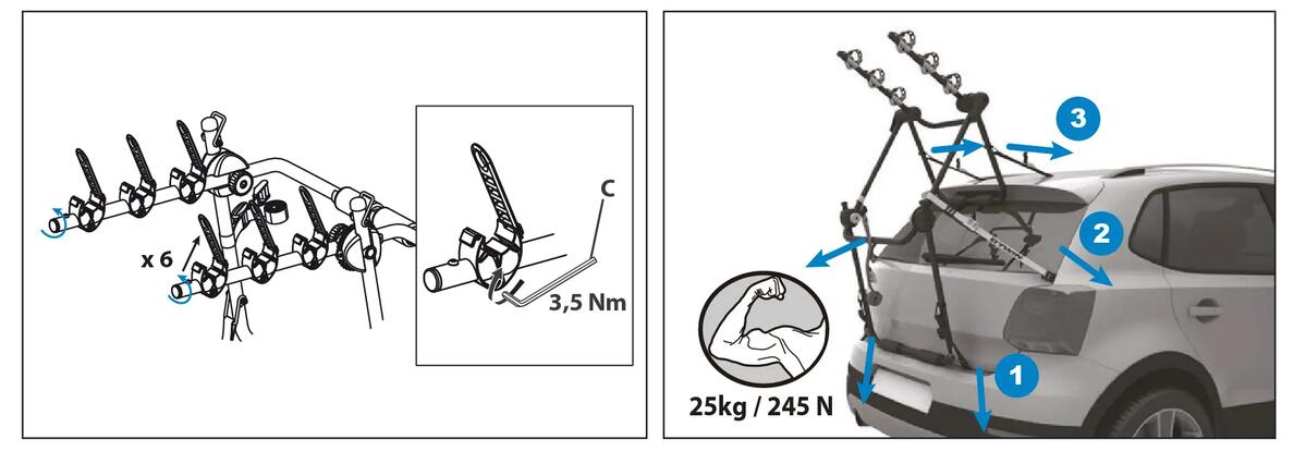 Porte velo 2025 320 decathlon