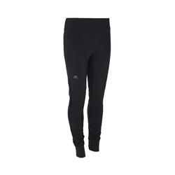Pantaloni running donna RUN WARM neri