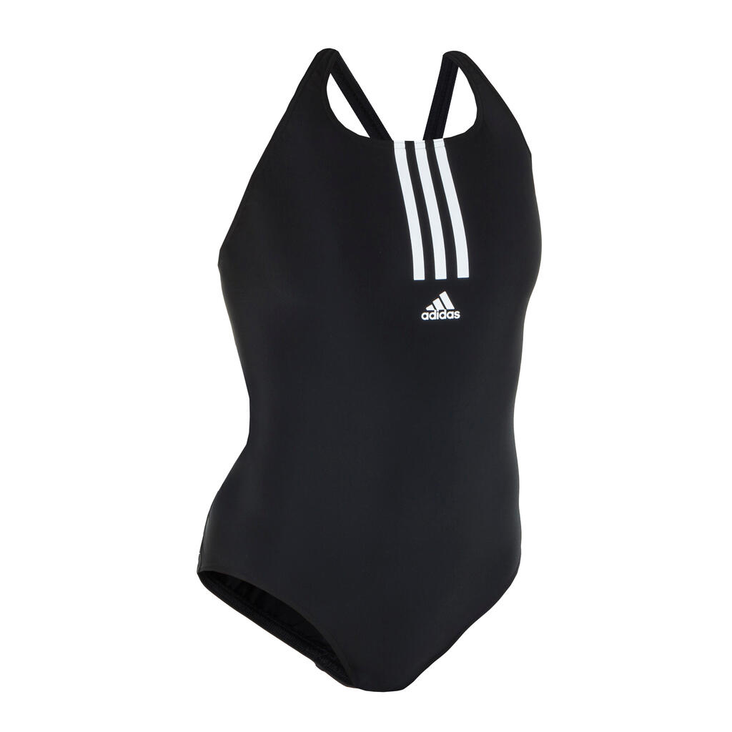 Women's one-piece swimsuit ADIDAS SH3RO Black White