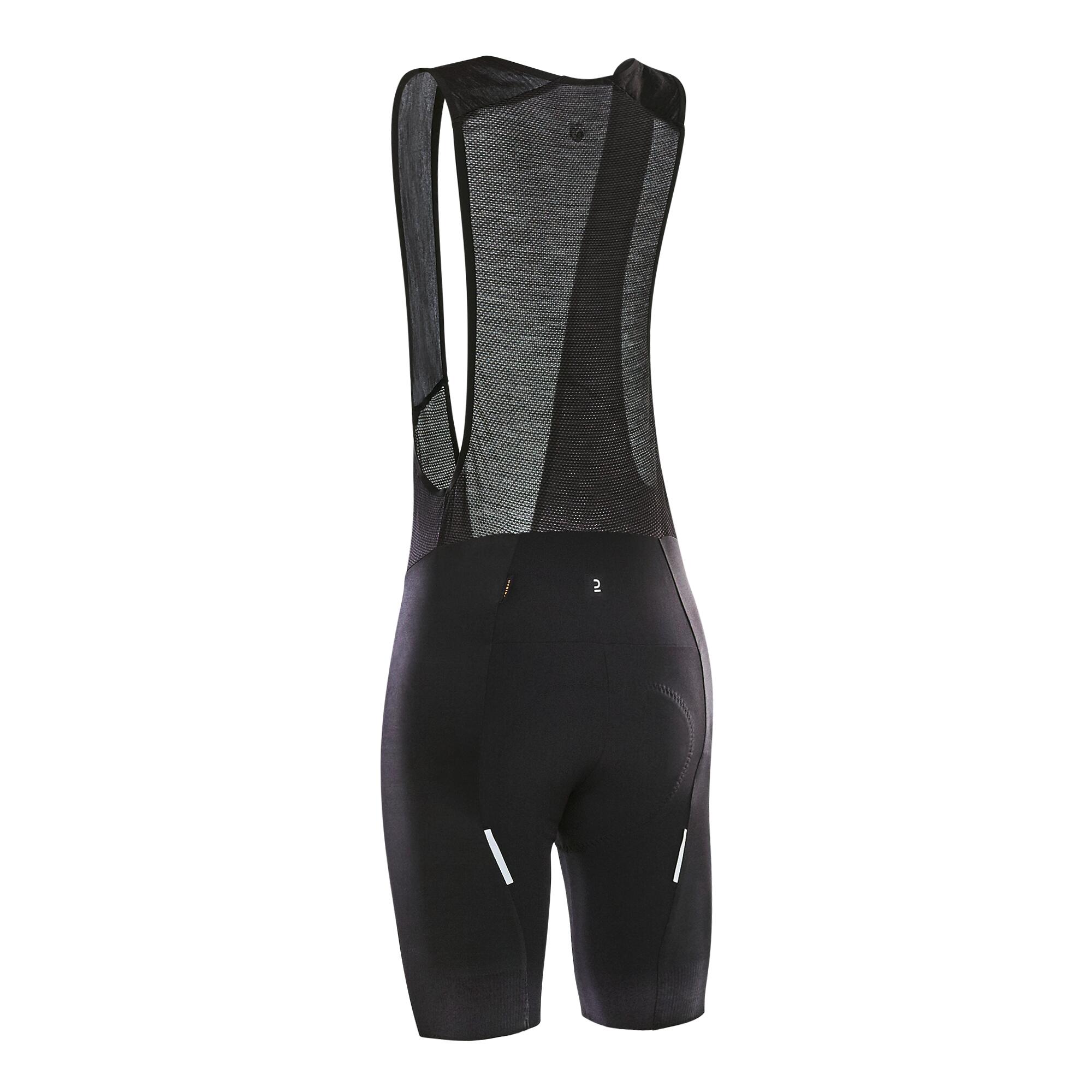 Men's Cycling Bib Shorts GRVL 900 - Black 2/8