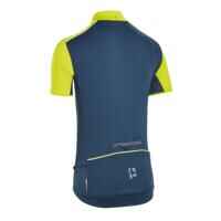 RC500 Short-Sleeved Road Cycling Jersey - Navy/Orange