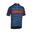 MAILLOT MANCHES COURTES TPS CHAUD VELO ROUTE HOMME RC100 MARINIERE NAVY ORANGE